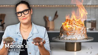 A hot & numbing DESSERT? I’m back setting the test kitchen on fire… literally! | Marion’s Kitchen