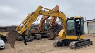 Komatsu PC78US-8 review and walk around 804