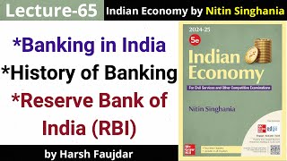 E65- History of Banking in India, Reserve Bank of India (RBI) | Nitin Singhania Indian Economy UPSC