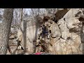 Funhouse (V1) - Tennessee Bouldering: Stone Fort (Little Rock City)