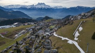 Schweizer Wintersportort ohne Schnee