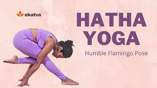 Peak Pose - Fallen Flamingo/Fallen Flamingo | Hatha Yoga