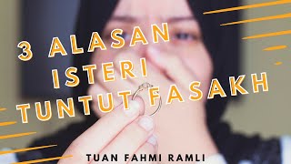 3 alasan isteri tuntut Fasakh