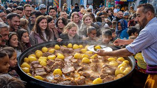 Massive 500 KG Rosh Dampukhat Recipe | Afghan Rosh recipe | Street food