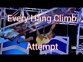 Every Hang Climb Attempt in American Ninja Warrior