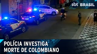 Polícia investiga ação da PM na morte de colombiano que atacava cachorro | SBT Brasil (28/12/24)