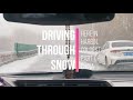 Driving Through Snow in the Coldest Part of China