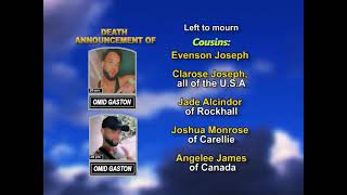 Omid Gaston ~ Long Obituary