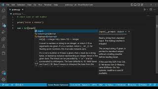 Check Even or Odd number in if else statement || python program || softcode ||