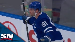 Maple Leafs' John Tavares Roofs Backhand Beauty On The Breakaway Against Former Team