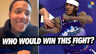 Desmond Bane On Getting Hit With The Jordan Clarkson Square-Up