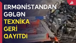 Xankəndiyə gedən xəlvət yoldan yeni video – Ermənilər kor-peşman geri qayıdırlar – APA TV