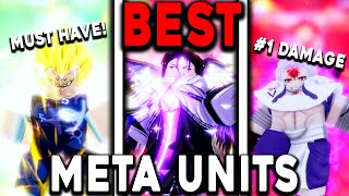 The META Units YOU NEED To Get! (BEGINNER FRIENDLY) | Anime Adventures