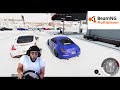 Playing BeamNG.Drive but in the snow... HILARIOUS lmaooo