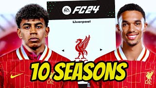 Liverpool 10 Season Rebuild … FC25