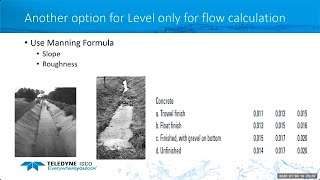 Measuring Flow in Open Channels: Weirs, Flumes, Rivers & Streams