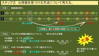 ５年算数「整数」③公倍数の見つけ方