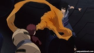 Sasuke vs. Gaara Kazekage | Full Fight (English Dub)