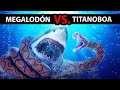 ¿Y si Megalodon se encontrará con la serpiente más grande de la historia?
