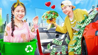 Rich Boy Falls In Love With Broke Girl! True Love In Real Life