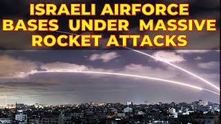 Israeli Airforce Bases under attack by hamas - Israeli Air Bases shoot by Rockets - Off Beat