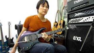 อ.โอ๋ รีวิวกีตาร์ Ernie Ball Music Man John Petrucci Majesty Electric Guitar Arctic Dream