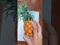 pineapple painting #youtubeshorts #youtube #shorts #viral #pinapple #painting #fruits