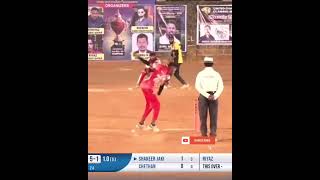 UNDERARM BOWLING 🔥RIYAZ NM ⚾️#bedramedia #viratkohli #viralvideo #viral #ontrending #shortsviral #1m