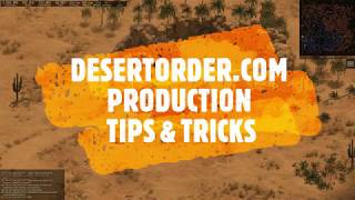 == DESERT ORDER ==  Production Guide, Tips \u0026 Tricks