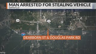 Danville man charged after police accuse him of fleeing from officers in stolen car