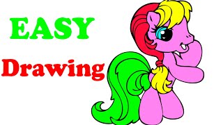 how to draw pony