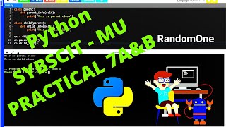Python Programming - Practical 7A & 7B