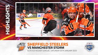 Sheffield Steelers v Manchester Storm - 25th January 2025