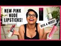 New Nude Pink Lipsticks | Swiss Beauty, Plum, Colorbar, Asa |#AparnasFAB5 | JoyGeeks