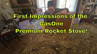 Unboxing GasOne Premium Rocket Stove