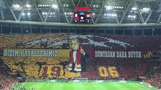 Koreografi  - Sizin hayalleriniz, bizim gerçeklerimiz!   Galatasaray Fenerbahçe