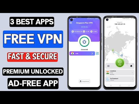 ¡Las 3 mejores aplicaciones VPN gratuitas para Android! VPN rápida y segura