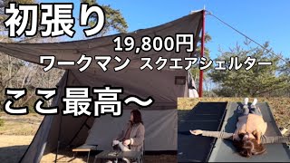 【いわき】初張りするのに最高の秘密基地発見！新しいコットを4人で寝比べてみた【グルキャン】