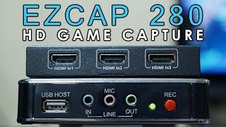 EZCAP 280 HD Video Game Capture Card Device