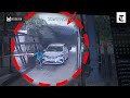 shocking footage of a truck ramming into a toll plaza in dehradun 1 hurt