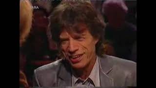 Mick Jagger about Bob Dylan's voice.