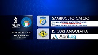 Eccellenza Abruzzo 18° giornata | Sambuceto-Renato Curi Angolana (2-1)