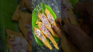 చలికాలంలో వేడి వేడి మిర్చి బజ్జీలు #eveningsnacks #shortsvideo #shortsviral #homemade