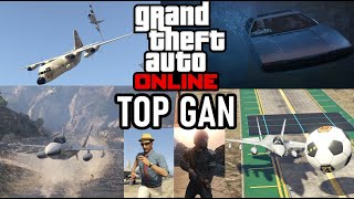 【GTA5】大赤字をかけて飛ぶ！せっかくだから戦闘機でコンビニ強盗しにいく＜TOP GAN＞【夏休み編２０２２】