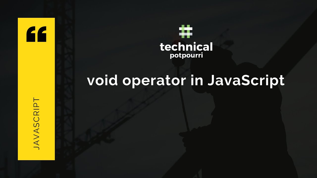 Understand Javascript Void Operator Youtube