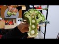 How to make 'Clam' Broccoli Carving / FCL Team