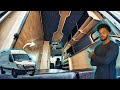 Futuristic Luxury Stealth Camper Van Conversion | Detailed Tour