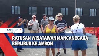 Ratusan Wisatawan Mancanegara Berlibur Ke Ambon