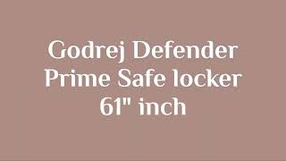 Godrej Defender Prime Safe 61\