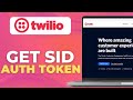 How To Find Your Twilio Account Sid, Auth Token And Phone Number